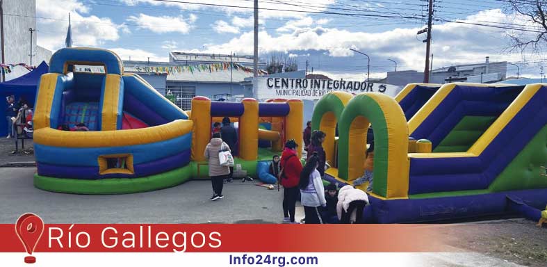 Gran festejo en el barrio Fátima