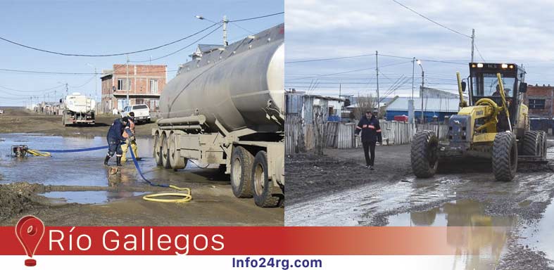 intensifica los trabajos en varios barrios