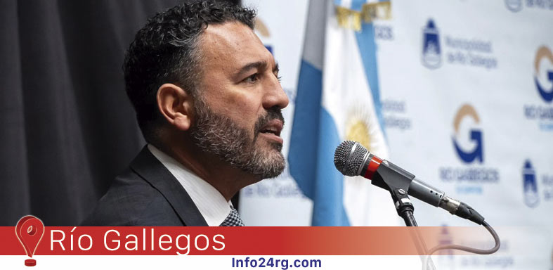 Diego Robles en el 139° Aniversario de Río Gallegos