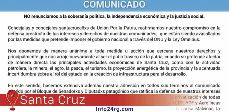 Concejales de Unión Por la Patria