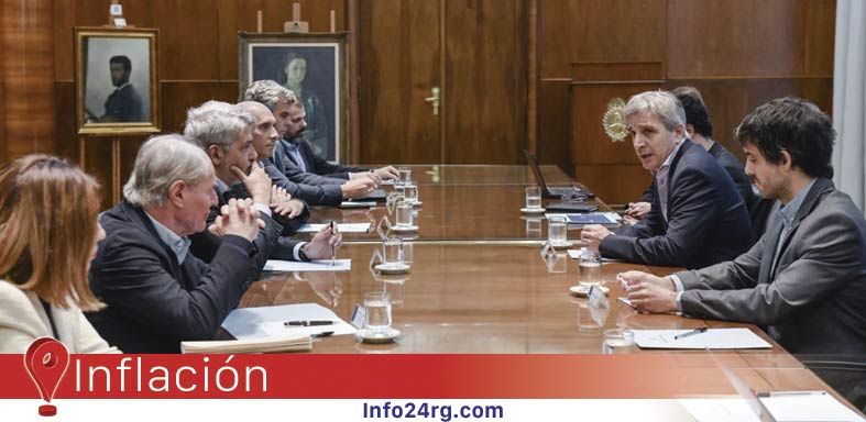 Caputo con supermercadistas