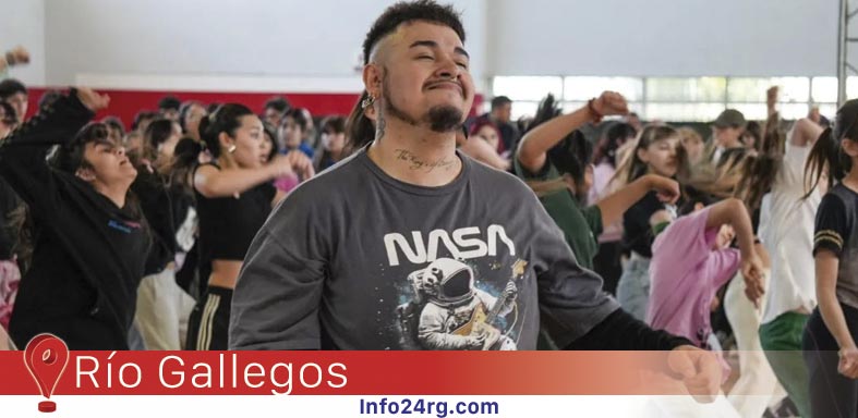 Con más de mil participantes, el certamen “Gallegos Baila Patagónico” arranca con danza y emoción en Río Gallegos