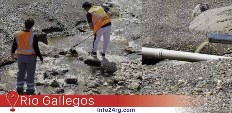 contaminación con desechos en la costanera de Río Gallegos