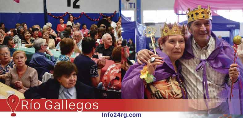 Río Gallegos: Adultos mayores disfrutaron de activadles recreativas en el Gimnasio 17 de Octubre