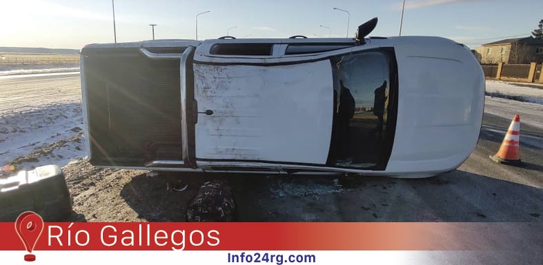 vuelco sin heridos