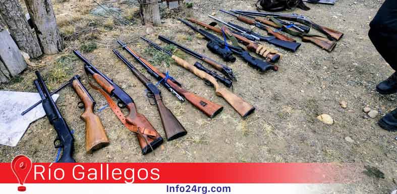 Secuestran 14 armas 