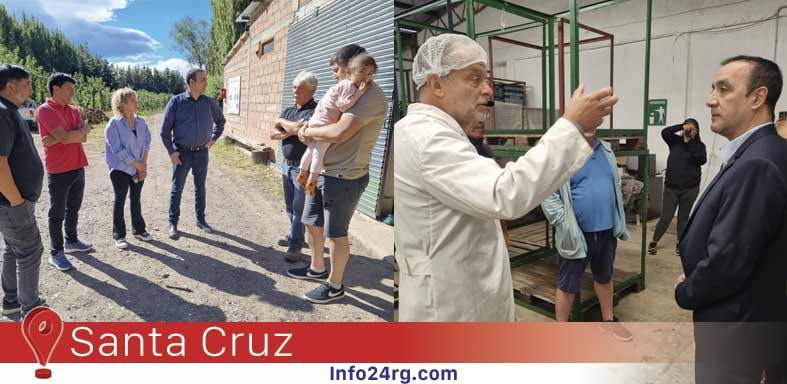 Pablo Grasso refuerza alianzas en Perito Moreno y Los Antiguos para impulsar el desarrollo de Santa Cruz