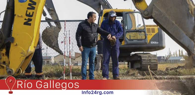 Obra pluvial en Río Gallegos: una solución esperada en una esquina olvidada