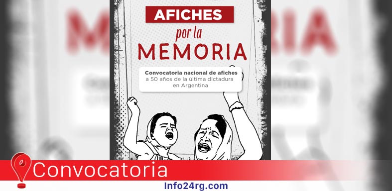 afiches por los 50 años del inicio de la dictadura