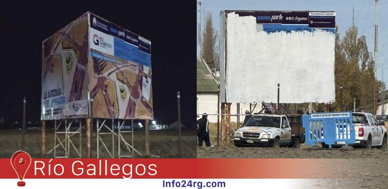 Ataque a la Autovía: el Municipio repudia el vandalismo contra carteles de obra pública