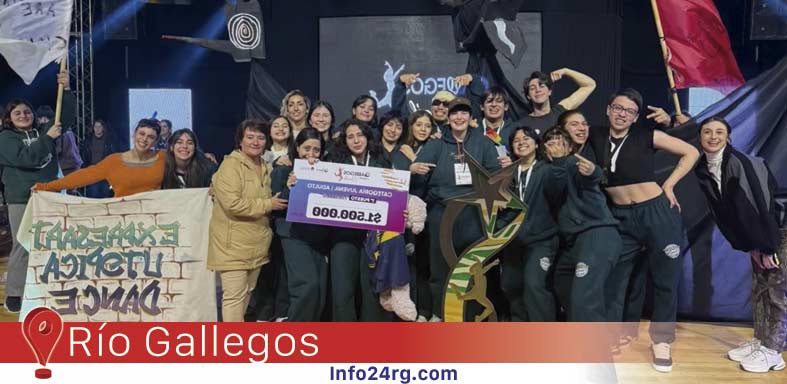 Fiesta total en el Boxing Club: más de 1200 bailarines animaron el Gallegos Baila Patagónico