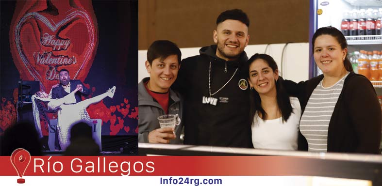 Río Gallegos celebró el amor y la amistad en el exitoso Patio Patagónico de San Valentín