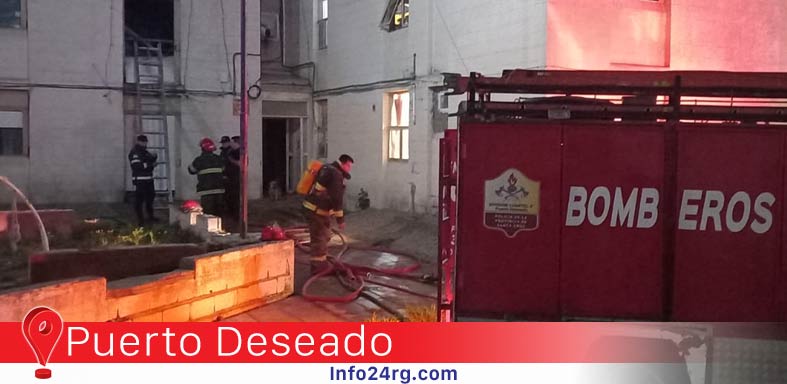 Policía investiga un incendio intencional