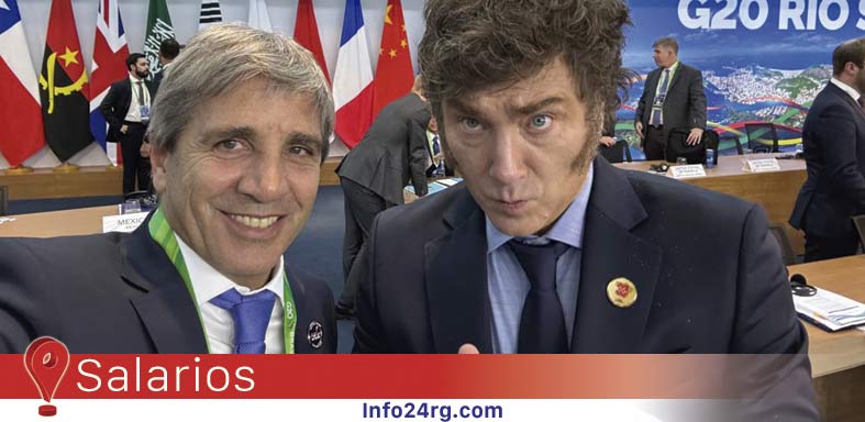 Milei y Caputo