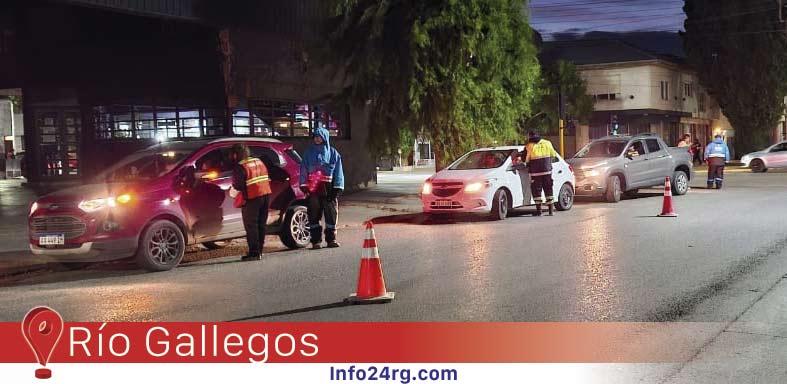Río Gallegos Controles de transito