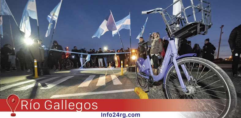 Bicisenda en Río Gallegos