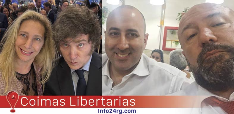 Coimas Libertarias Cerimedo y Milei 