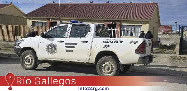 allanamiento en un domicilio de la calle Félix Riquez al 900