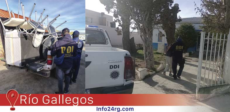 Allanamiento en el Barrio 499: