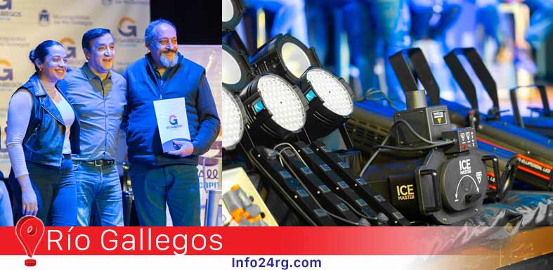 Pablo Grasso entregó equipamiento escénico de última generación al Teatro Municipal Héctor Marinero