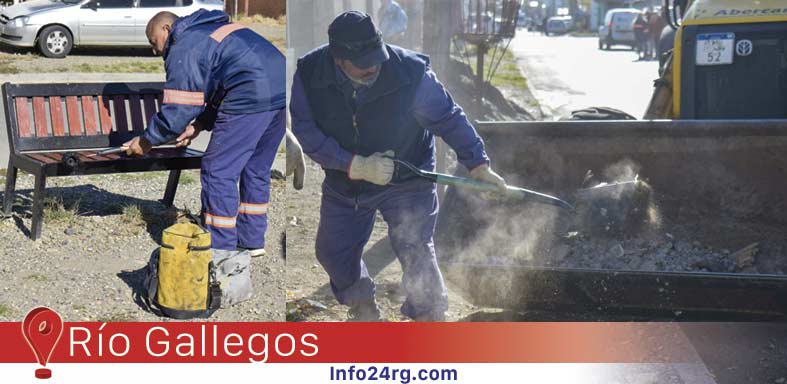 Limpieza, obras y señalización