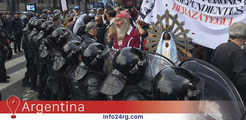 jubilados reprimidos