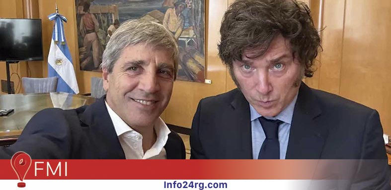 la dupla Milei-Caputo piden 20 mil millones al FMI