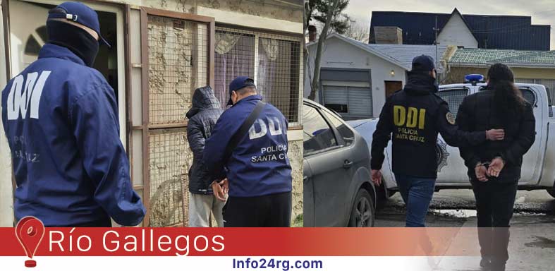 Río Gallegos: megaoperativo