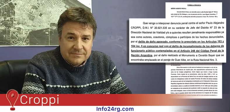 Paulo Alejandro Croppi Denunciado