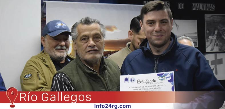 Río Gallegos renovó su compromiso con Malvinas