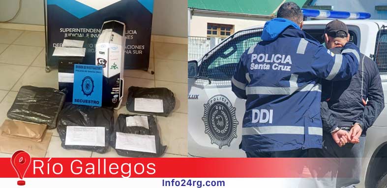 Allanamiento en Río Gallegos