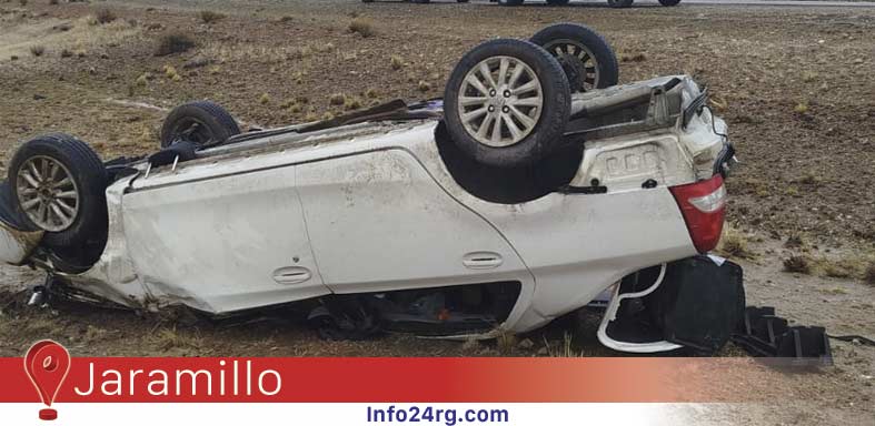 Vuelco en la Ruta 3