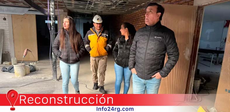  reconstrucción del albergue del Gimnasio Rocha