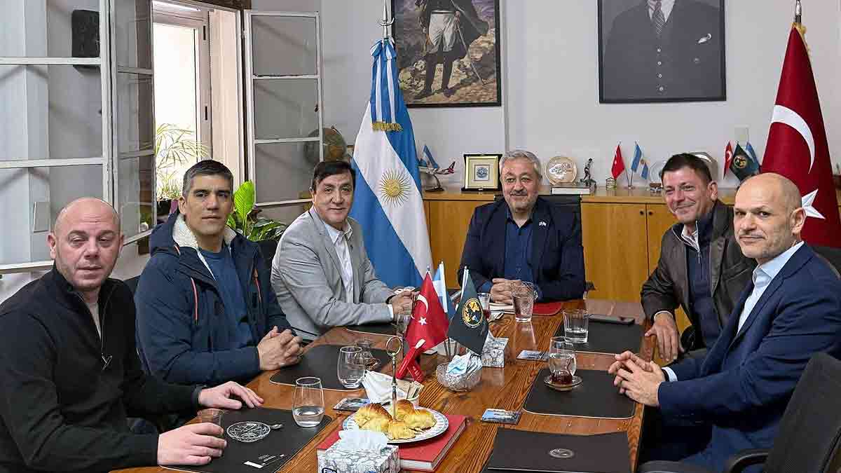 Inversiones: Pablo Grasso firmó un acuerdo con la Cámara Argentino Turca