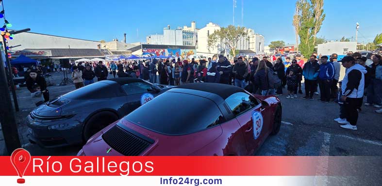 Río Gallegos recibió al Rally de los Andes 