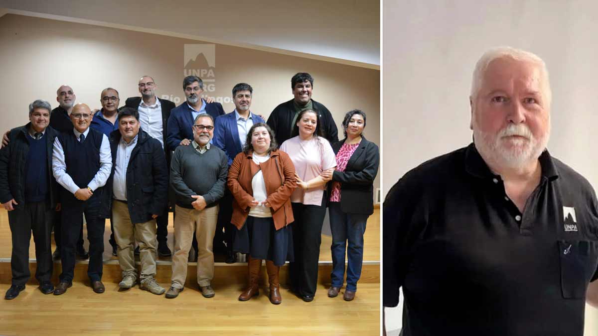 La UNPA reconoció 20 años de trayectoria y distinguió a Daniel Pandolfi como Profesor Emérito