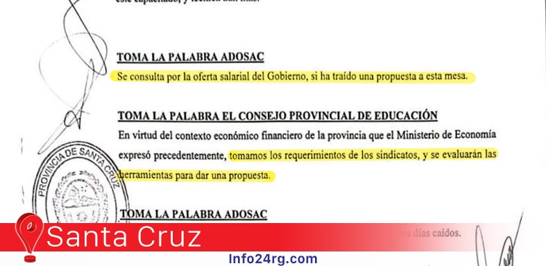 Claudio Vidal ofreció 0% de aumento a los docentes 