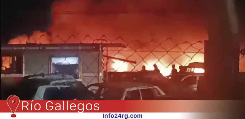 incendio provocado en el Corralón