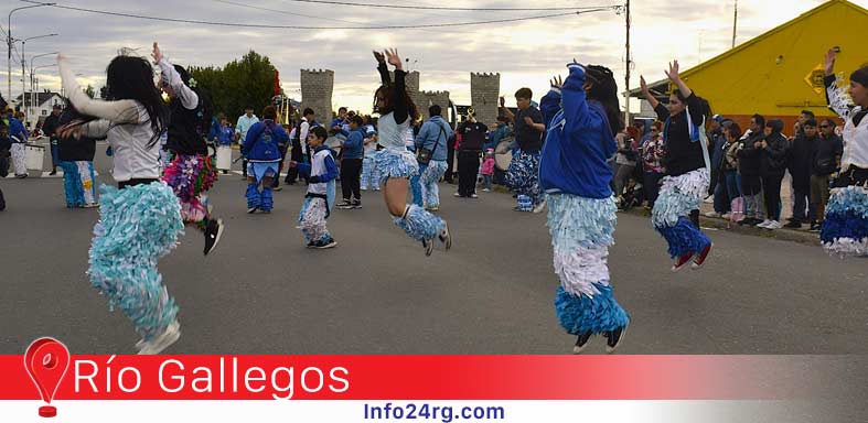 Carnaval en la capital santacruceña