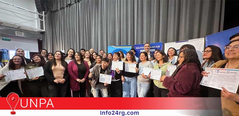 cuidadores formados por la UNPA