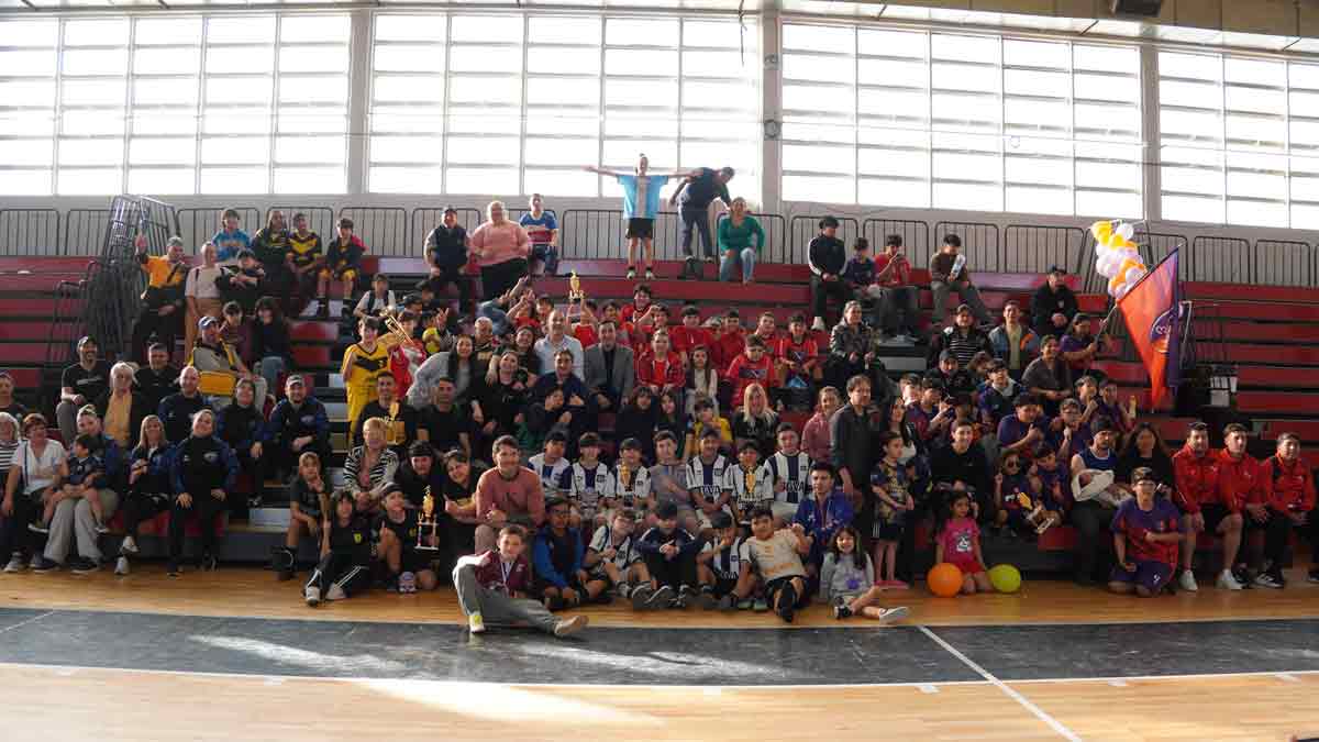 Más de 190 equipos cerraron la temporada del fútbol infantil municipal