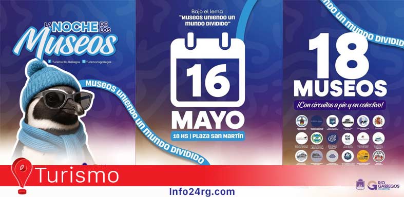 Vuelve La Noche de los Museos en Río Gallegos 