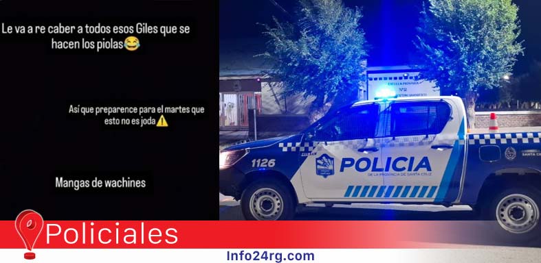 Amenazas en escuelas de Santa Cruz