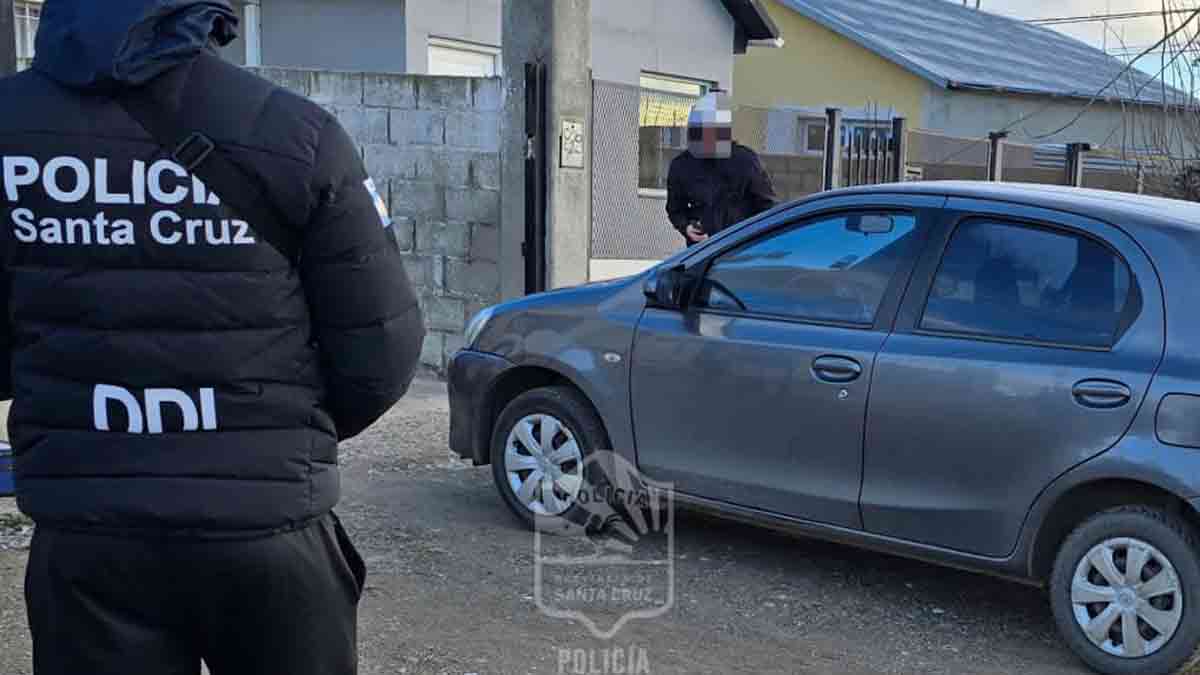 Río Gallegos: secuestraron un Toyota Etios vinculado a una causa por defraudación
