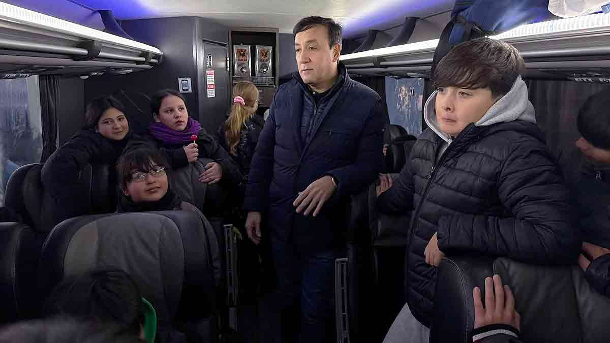 Colonias de Invierno: 70 chicos viajaron desde Río Gallegos a Río Turbio