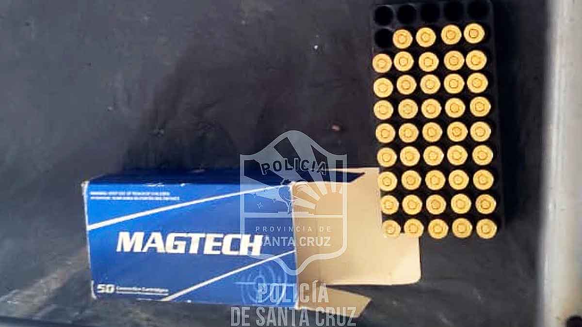 Investigaban el robo de una moto y hallaron un arma con 50 municiones