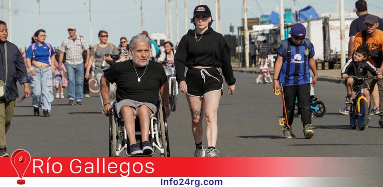 Peatonal Costera Río Gallegos