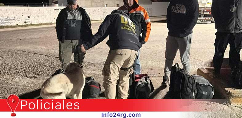 Operativo policial en zona centro