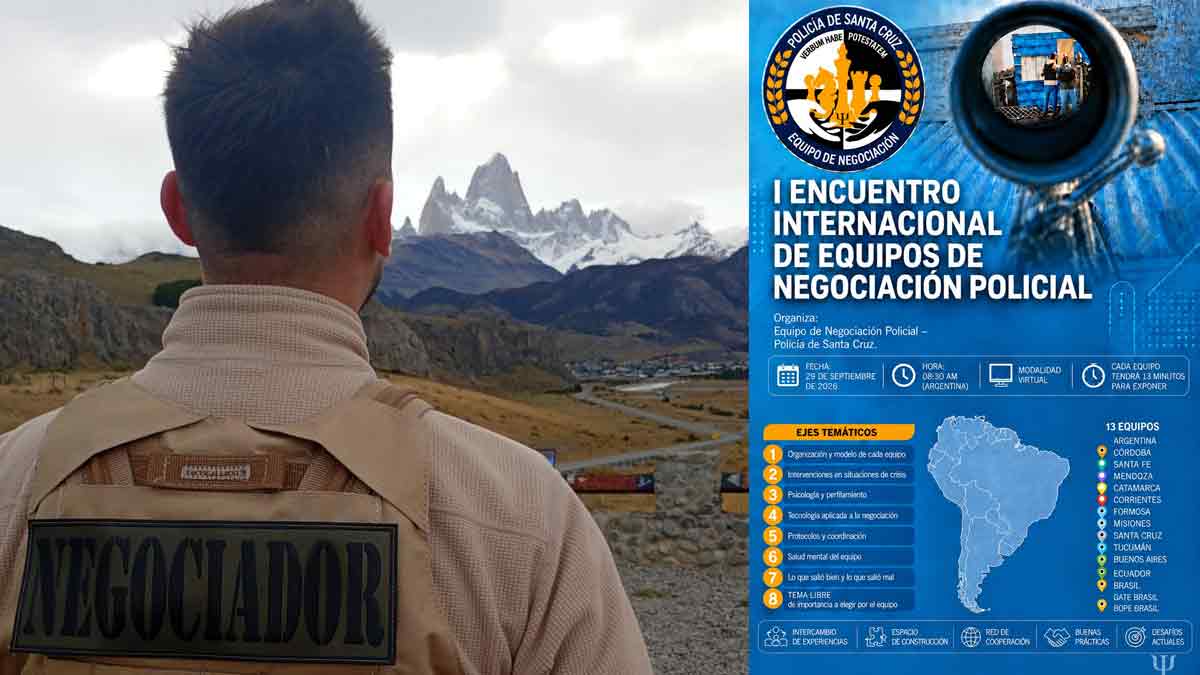 Negociadores de cuatro países se reúnen en Santa Cruz para analizar crisis, suicidio y nuevas tecnologías