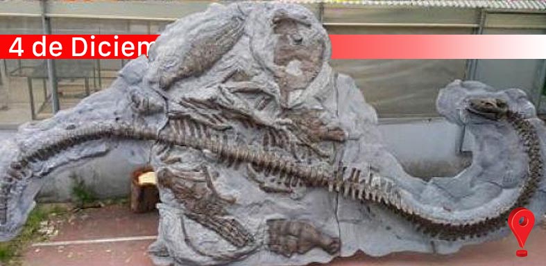 Presentarán el esqueleto de un gran plesiosaurio